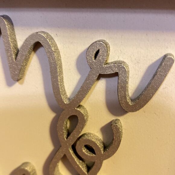 Wendy Bellisimo Mr & Mrs plaque - Picture 8 of 9